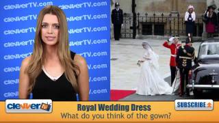 Royal Wedding Dress  Did you like Kate Middletons gown [upl. by Leamsi]