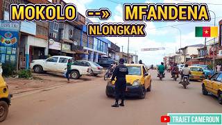 Yaoundé Du marché MOKOLO à Mfandena par Nlongkak et Eligedzoa  Trajet Cameroun [upl. by Ahseel]