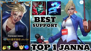 Wild Rift Janna  Top 1 Janna Gameplay Rank Challenger [upl. by Coheman78]