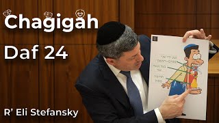 Daf Yomi Chagigah Daf 24 by R’ Eli Stefansky [upl. by Sakovich209]