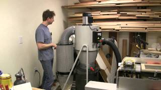 Laguna Tools 2 HP Mobile Cyclone Dust Collector Review  Part 3 [upl. by Shurlocke]