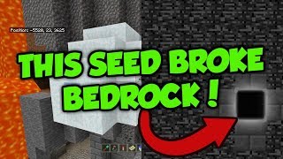 This Seed Has A Floating Igloo That Breaks Bedrock [upl. by Kathryne]