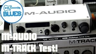 MAudio MTrack MKII Audio Interface Unboxing amp Sound Test [upl. by Ennybor72]