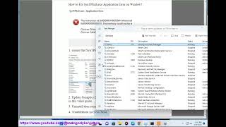 Fix SynTPEnhexe Application Error on Windows [upl. by Lothar683]