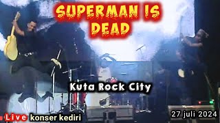 sid kuta rock city live konser kediri [upl. by Kosiur]