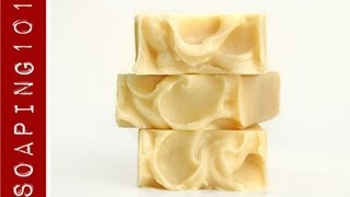 Making 5 Milk Soap with Homemade Milks  Soaping101 [upl. by Eillime]