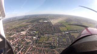 Flug von Norderney über die Krummhörn nach Emden [upl. by Dolorita315]