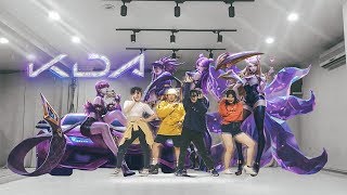 KDA  POPSTARS League of Legends Dance Cover by FRIES BEFORE GUYS [upl. by Znerol]