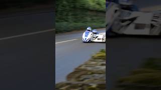 Isle of Man TT  Sidecar Fly By 🔥 [upl. by Sandie]