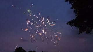 BOURNVILLE VILLAGE FESTIVAL FIREWORK DISPLAY [upl. by Cammy]