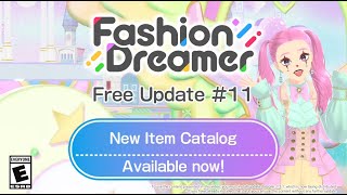 Fashion Dreamer  October Update Trailer [upl. by Fey]