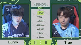 2021 GSL S2 RO4 Match1 Bunny vs Trap [upl. by Analak61]