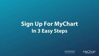 Sign Up For MyChart In 3 Easy Steps [upl. by Schonfield]