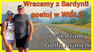 WISŁA darmowa miejscówka  Sardynia  Zwiedzamy Golfo Aranchi  Myję kajak [upl. by Munshi]