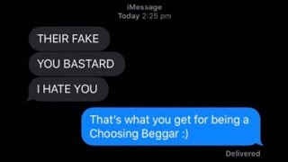 the WORST CHOOSING BEGGARS video of all time [upl. by Notsniw]