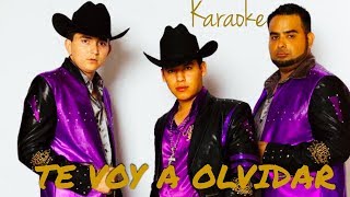 Te Voy A Olvidar  Karaoke Estilo Campirano  Ariel Camacho y Los Plebes Del Rancho [upl. by Eilyk]