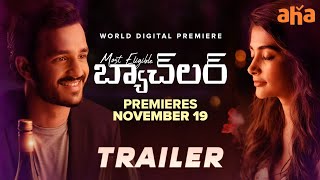 Most Eligible Bachelor Trailer  Akhil Akkineni Pooja Hegde  Bhaskar  Premieres November 19 [upl. by Llenahc122]