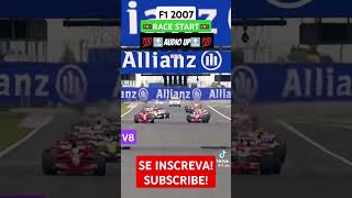 F1 07 🚥RACE START🚥AUDIO UP🔝💯 shorts short f1 f1shorts formula1 like seinscreve subscribe [upl. by Frohne872]