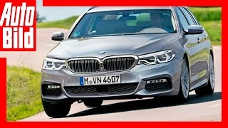 Die Neuen 2017 BMW 5er Touring  Sportlicher Touring  Review [upl. by Harihat]