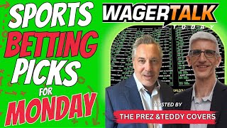 Free Sports Picks  WagerTalk Today  Monday NFL Playoff Picks  College Basketball Picks  Jan 15 [upl. by Adamina]