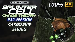 Splinter Cell Chaos Theory PS2 Walkthrough  Cargo Ship Strats [upl. by Jodi]