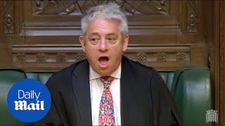 MP Dennis Skinner accuses John Bercow of having favourites [upl. by Kannav881]