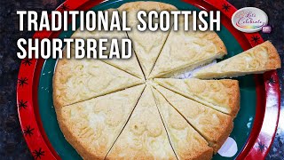 Traditional Scottish Shortbread  Just 4 Ingredients [upl. by Gnek]