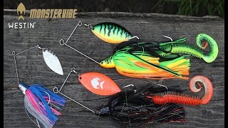 Produktnytt  Monstervibe spinnerbaits [upl. by Walburga]