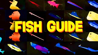 HOW TO GET ALL FISH in FISCH ROBLOX [upl. by Einner]