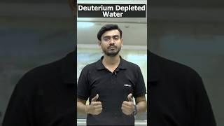 Deuterium Depleted Water  iit neet shorts ytshorts trending [upl. by Marl]