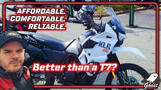 Kawasaki KLR 650 Demo Ride amp Reaction [upl. by Inez]