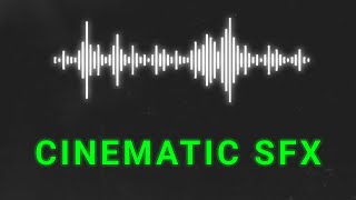 30  Higher Quality Cinematic sound effects for Creater [upl. by Adnohser]