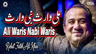 Ali Waris Nabi Waris  Rahat Fateh Ali Khan  Superhit Qawwali  official HD video  OSA Worldwide [upl. by Mcroberts]