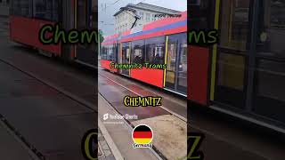 Trams in Chemnitz Germany [upl. by Utir]