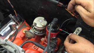 GM points style ignition distributor how to wire and run DIY [upl. by Porta]