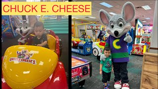 Family Fun Day at Chuck E Cheese [upl. by Anigar]