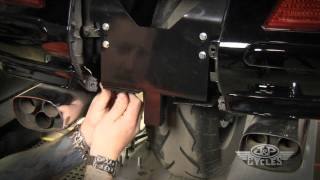 Install a Trailer Hitch and Wiring Harness on a Goldwing GL1800 • JPCYCLESCOM [upl. by Eceinwahs478]