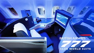 British Airways 777 Business Class CLUB WORLD SUITES  London to Vancouver [upl. by Nnairac]