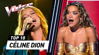 MINDBLOWING Céline Dion covers on The Voice [upl. by Ila]