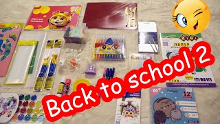 VLOG И снова back to school Покупаем канцелярию в новую школу [upl. by Ahsilet]