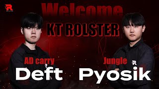 Official Welcome Deft amp Pyosik [upl. by Anrev]