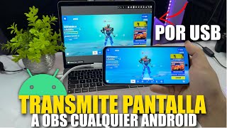 Transmite Celular a OBS PC para STREAMS Y VIDEOS SIN LAG AirDroid [upl. by Lossa]