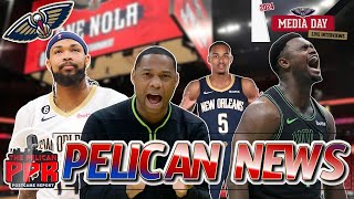 Pelicans 2024 Media Day Full Coverage [upl. by Jaf]