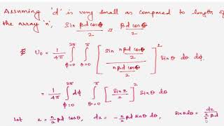 ANTENNA unit 3 directivity calculation of broadside and end fire array [upl. by Schnabel]