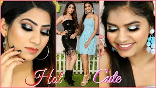 HOT vs CUTE  New Year MAKEUP Look  GRWM Beauty Anaysa [upl. by Keene]