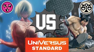 Annie Female Titan Chaos vs Marshall Law Order  Universus  Attack on Titan [upl. by Enelyw923]