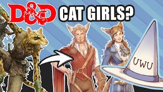 Turning DampD Tabaxi into catgirls and catboys [upl. by Llemhar502]