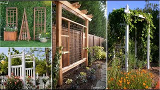 45 Small garden Trellis and Lattice Ideas  Gardening and Planting Ideas  MY GARDEN TV [upl. by Trefor]