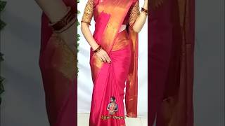 How to drape a saree perfectly  Easy saree draping  How to wear saree perfectdraping saree [upl. by Carlene]