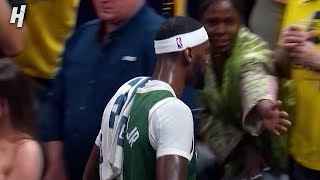 Bobby Portis EJECTED from the game after scuffle with Andrew Nembhard 😱 [upl. by Yraccaz]